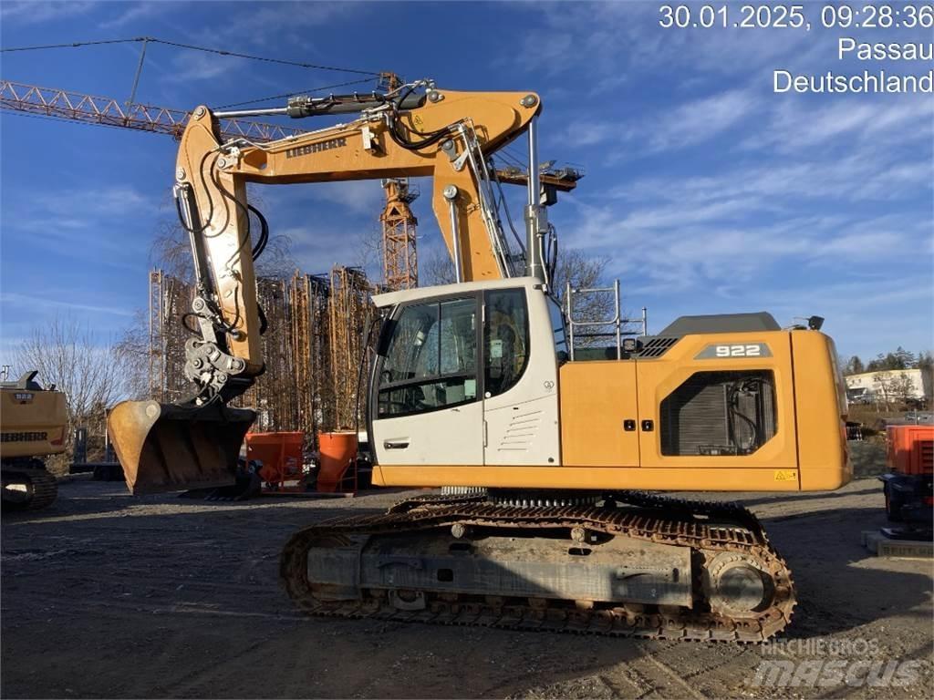 Liebherr R922 Gravemaskiner på larvebånd