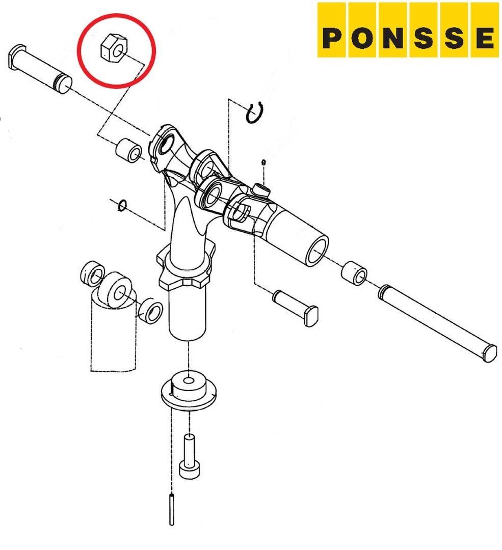 Ponsse 0008888 Chassis og suspension