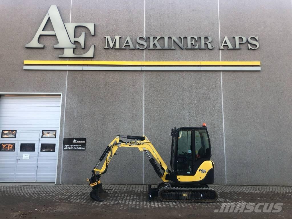 Yanmar SV22 Minigravemaskiner
