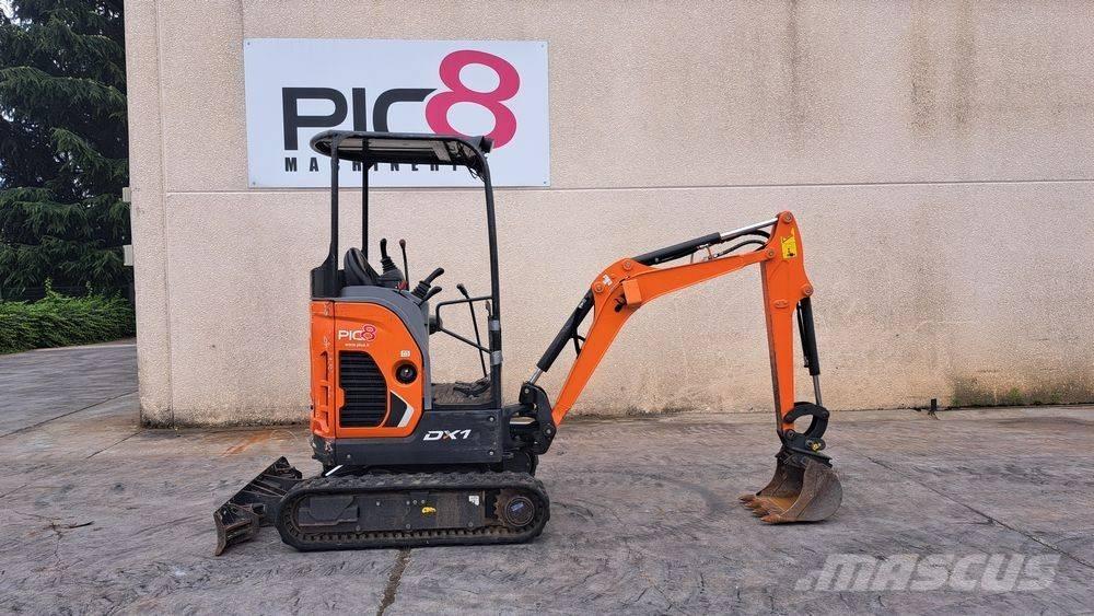 Doosan DX 17 Minigravemaskiner