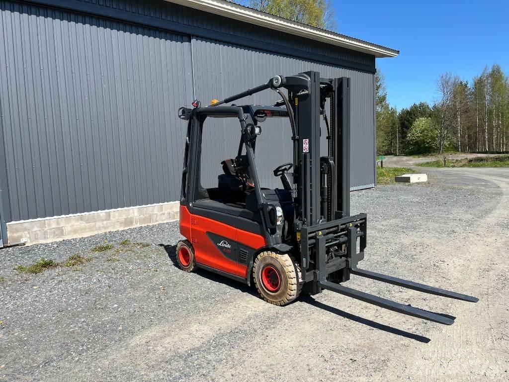 Linde E20-01 El gaffeltrucks