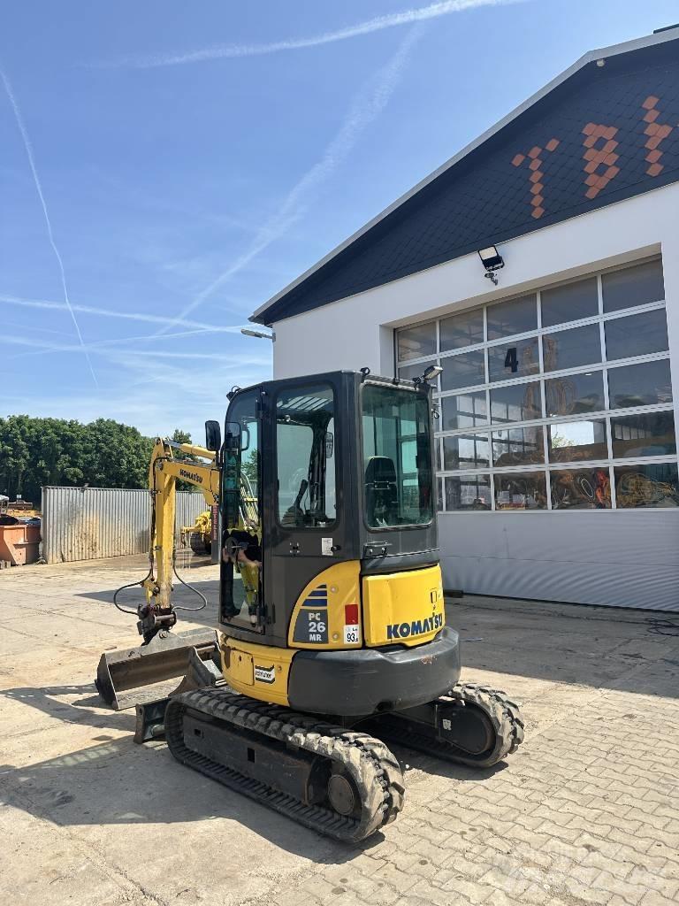 Komatsu PC 26 MR-3 Minigravemaskiner