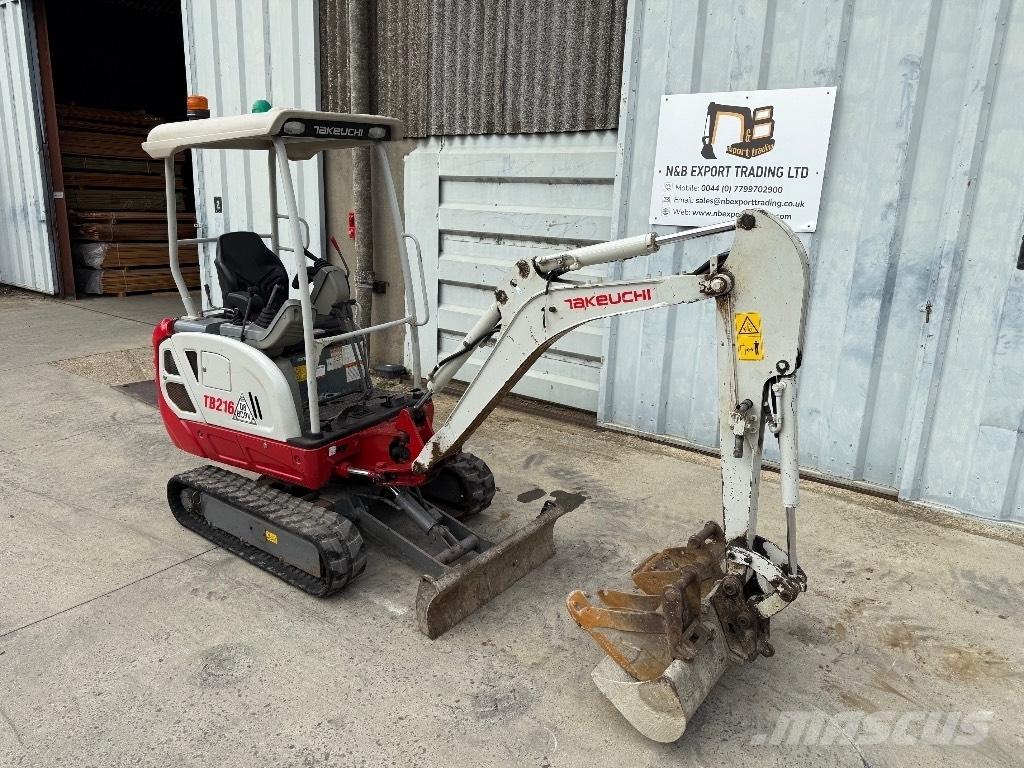 Takeuchi TB 216 Minigravemaskiner