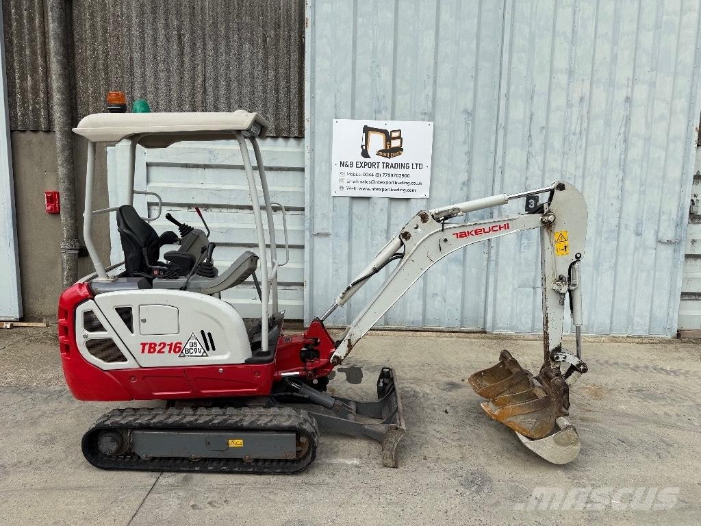 Takeuchi TB 216 Minigravemaskiner