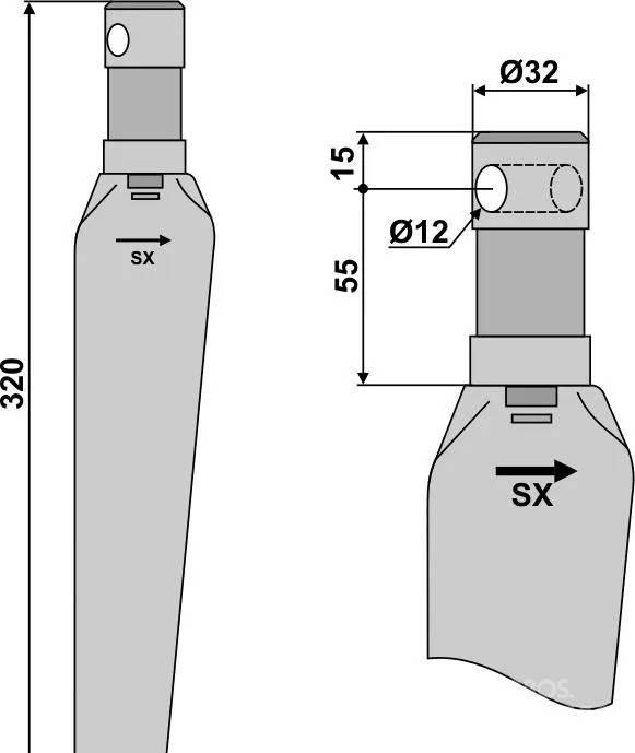 Niemeyer KE tines Chassis og suspension