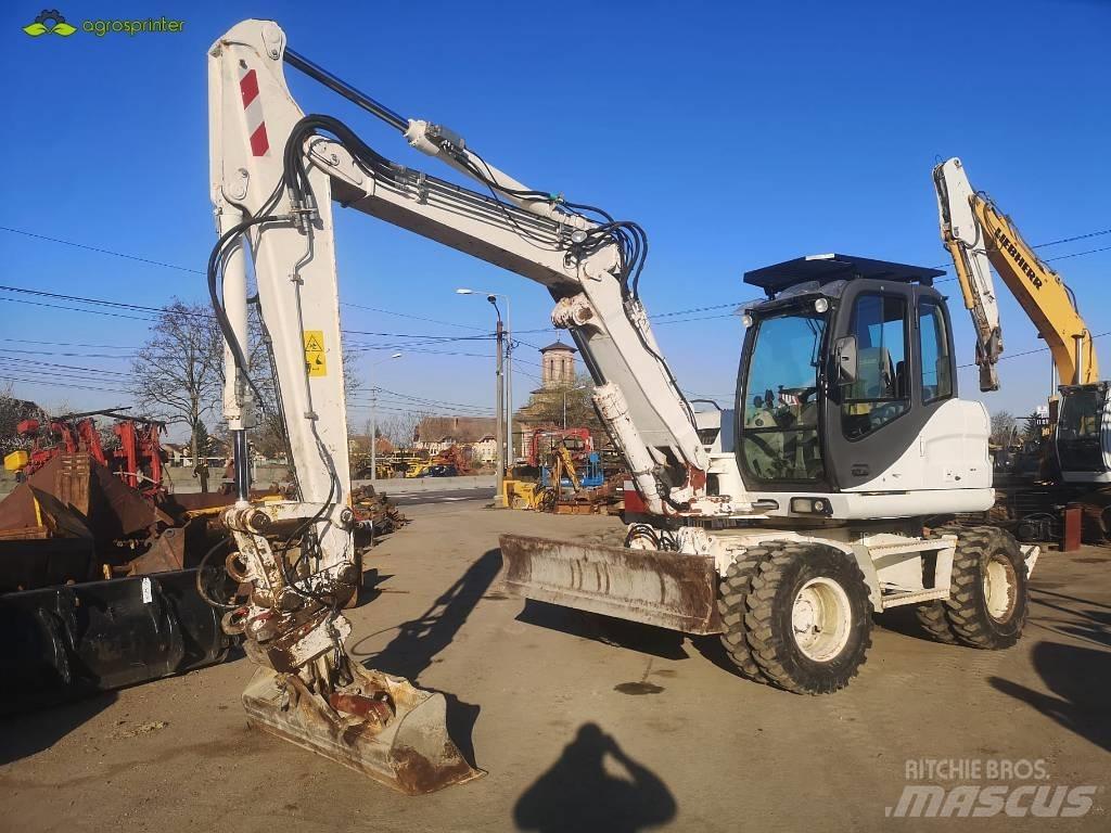 CASE WX 125 Gravemaskiner på hjul