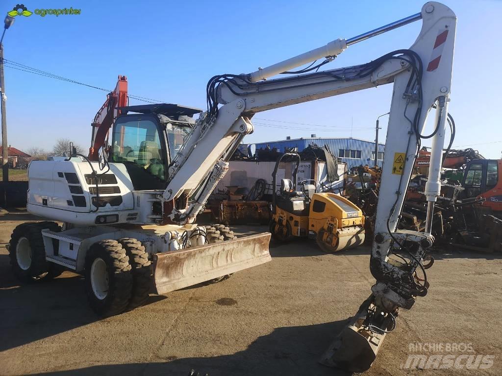 CASE WX 125 Gravemaskiner på hjul