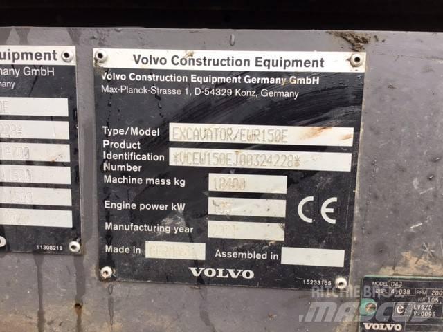 Volvo EWR 150 E Gravemaskiner på hjul