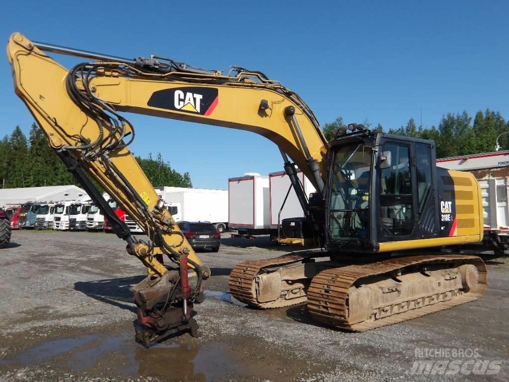 CAT 318 E L Gravemaskiner på larvebånd