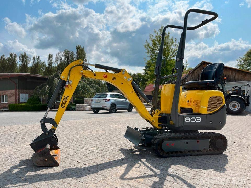 Wacker Neuson 803 Gravemaskiner på larvebånd