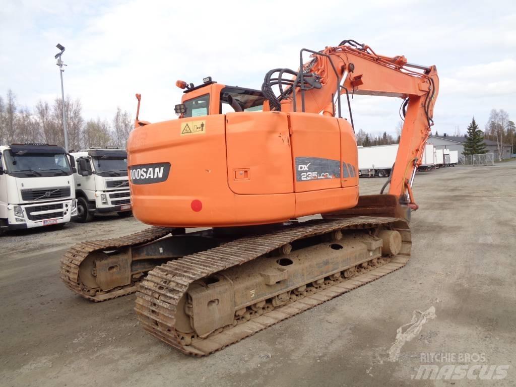 Doosan 235 LCR Gravemaskiner på larvebånd