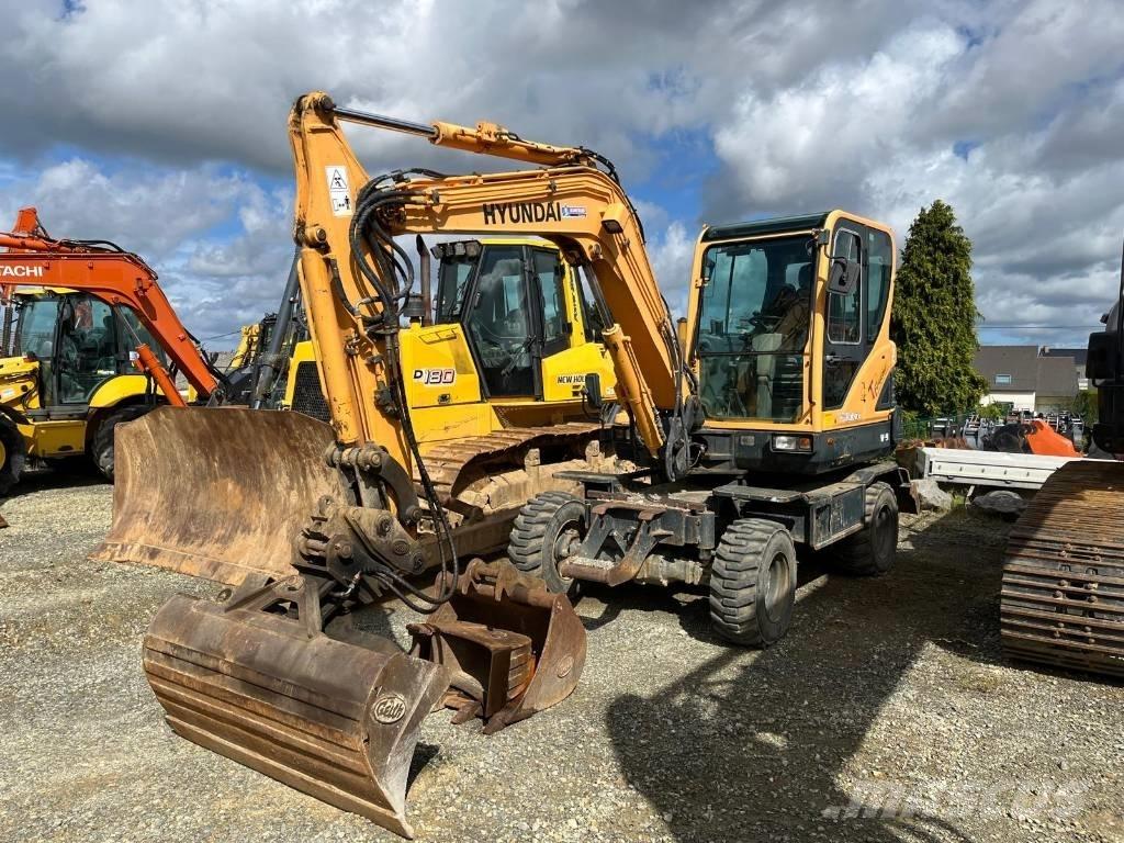 Hyundai R55W-9 Gravemaskiner på hjul