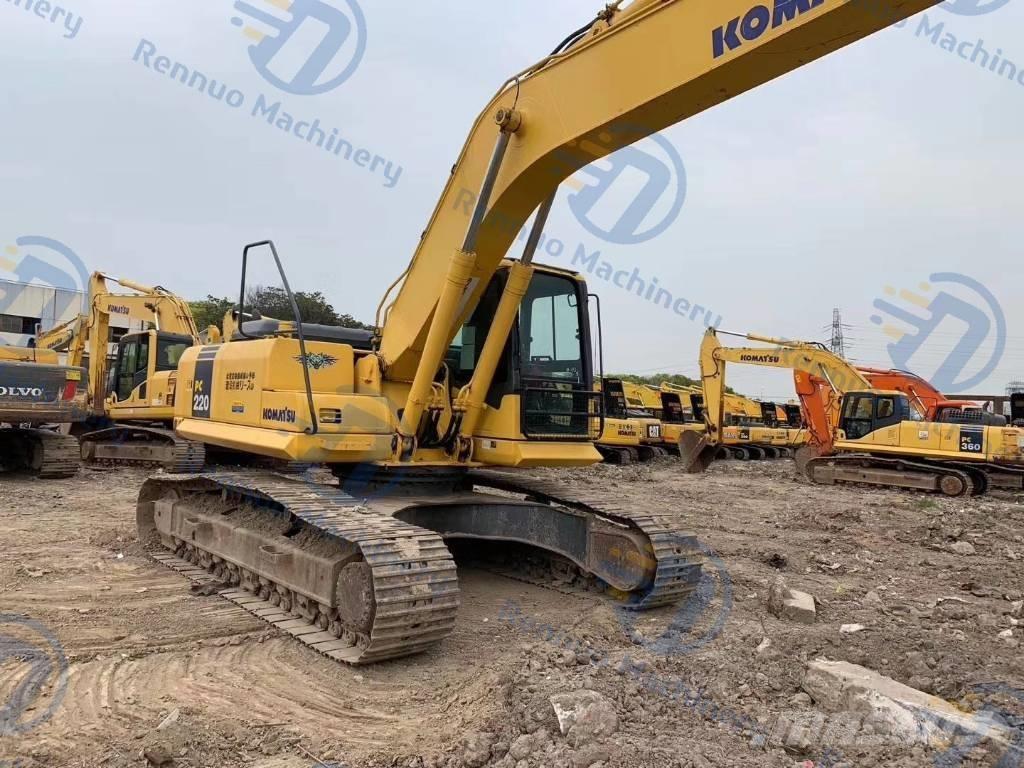 Komatsu PC220-7 Gravemaskiner på larvebånd