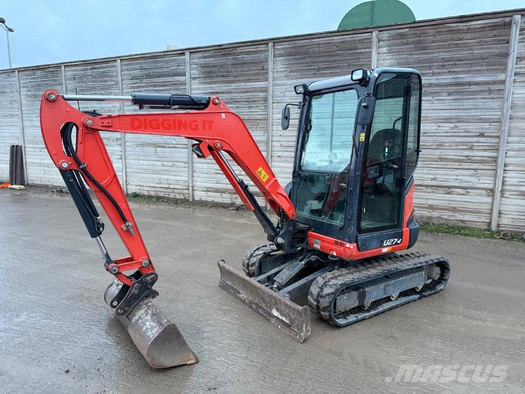Kubota U 27-4 Minigravemaskiner