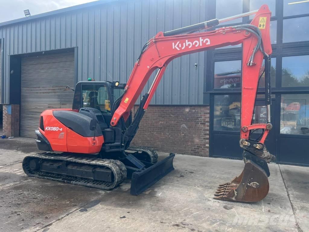 Kubota KX 080-4 Minigravemaskiner