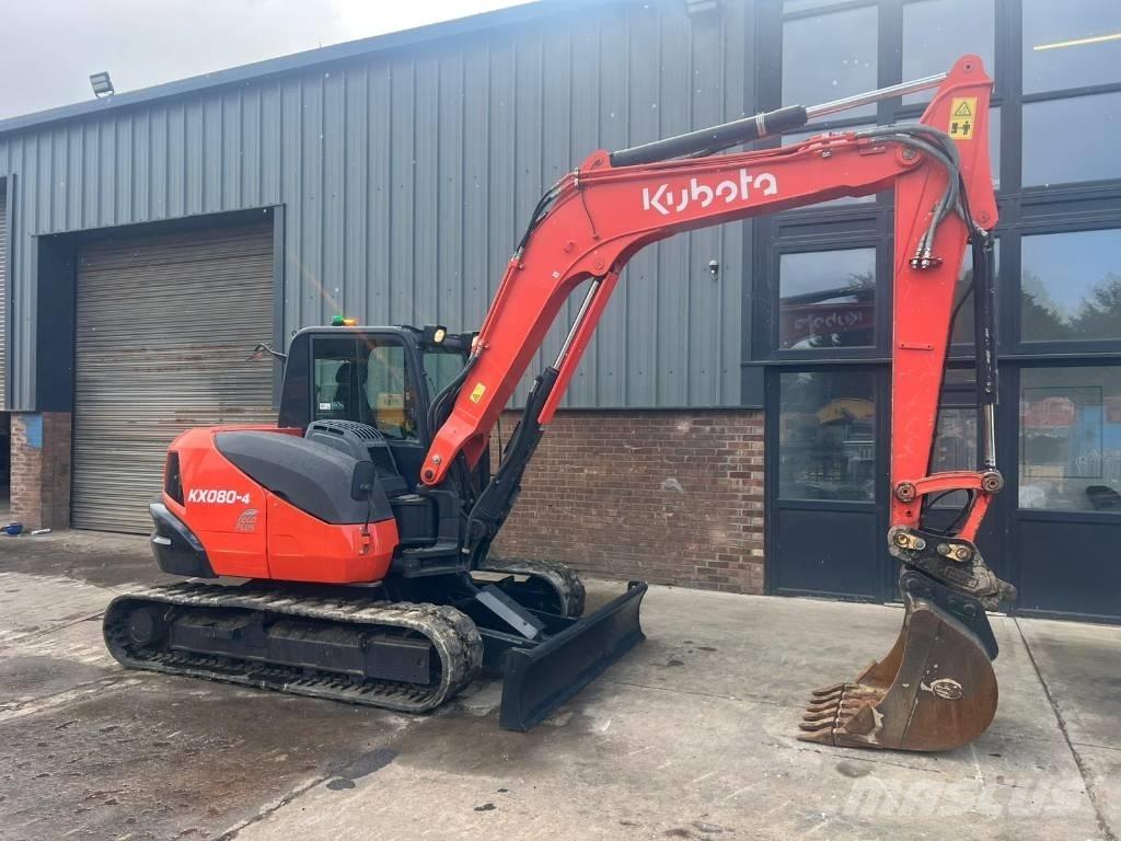 Kubota KX 080-4 Minigravemaskiner