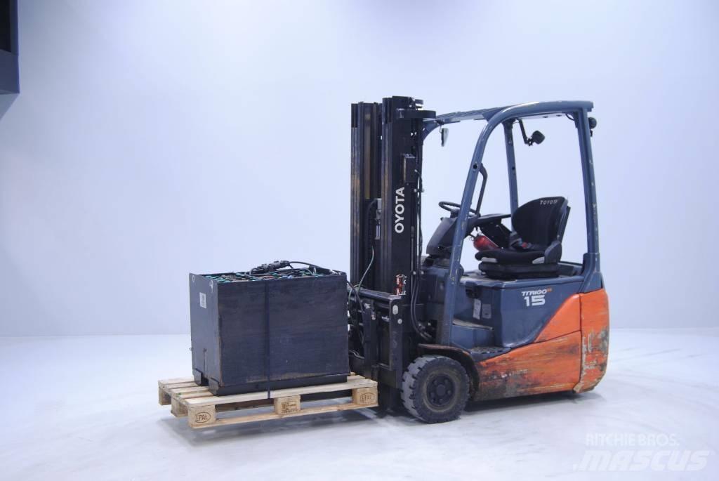 Toyota 8FBE15T El gaffeltrucks