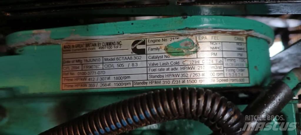 Cummins 6CTAA8.3G2 Dieselgeneratorer