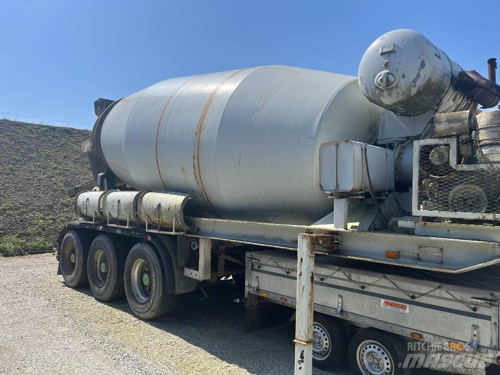  Floors 3 aksel Semi-trailer med Tank