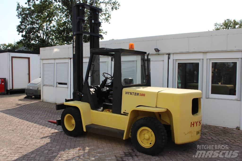 Hyster H 7.00 XL Diesel gaffeltrucks