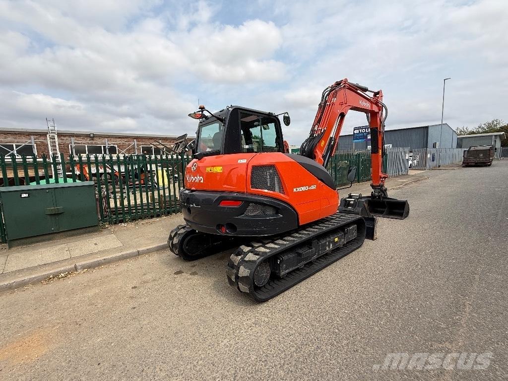 Kubota KX 080-4 Midi-gravemaskiner 7t - 12t
