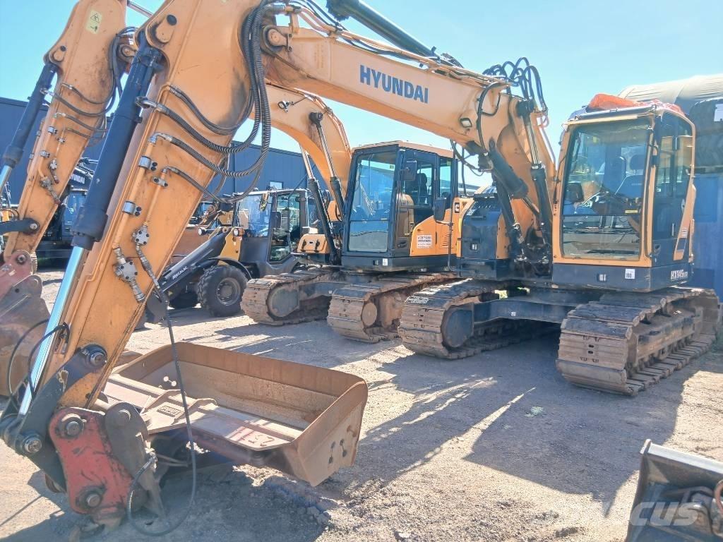 Hyundai HX 145 LCR Gravemaskiner på larvebånd