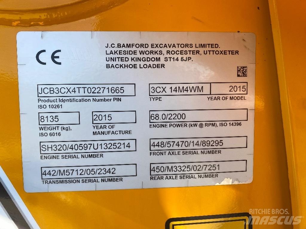 JCB 3 CX Rendegravere