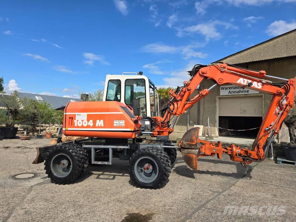 Atlas 1004M Gravemaskiner på hjul
