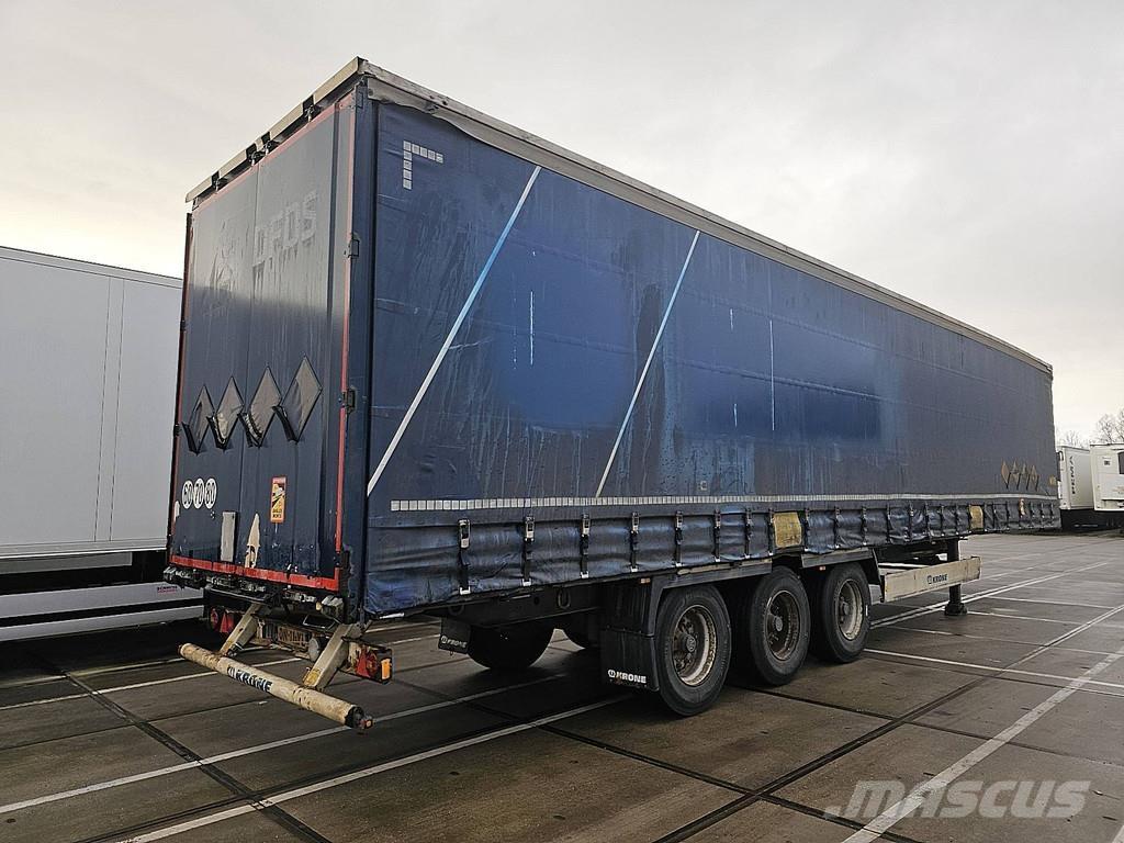 Krone N/A Semi-trailer med Gardinsider