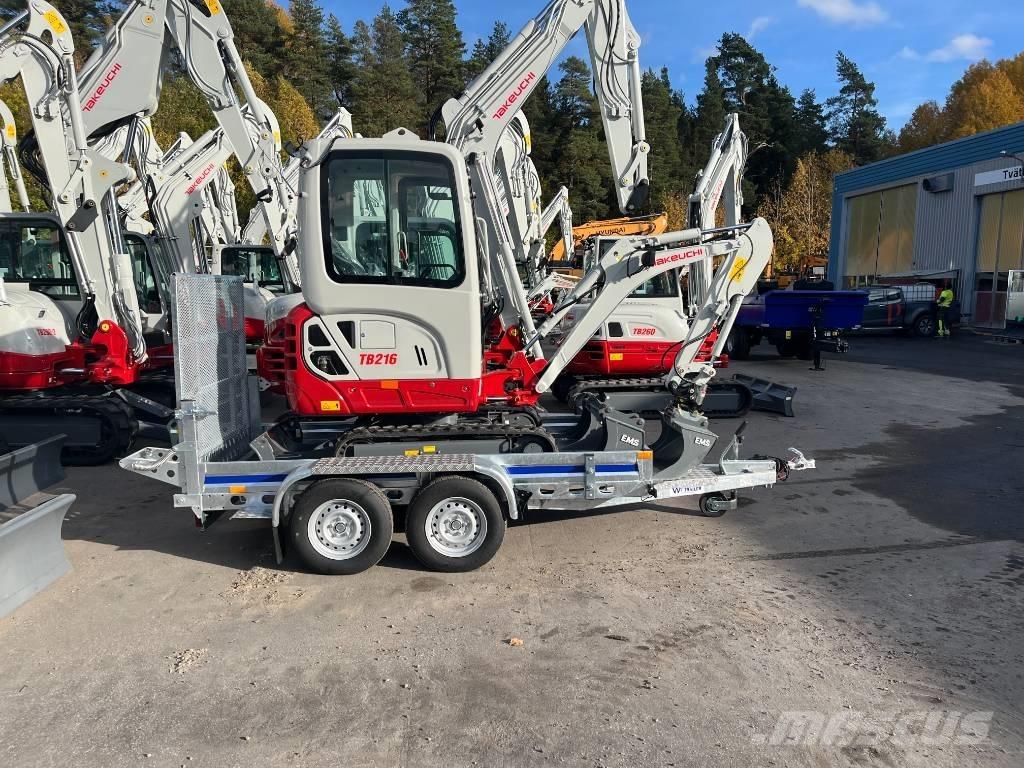 Takeuchi TB 216 Minigravemaskiner