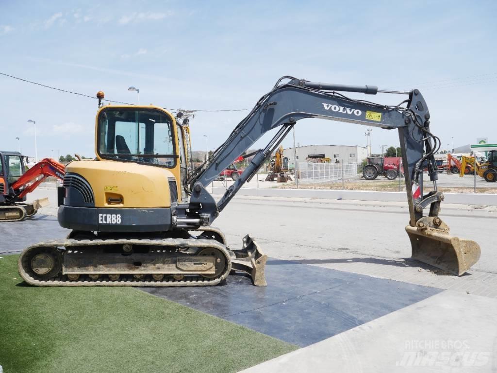 Volvo ECR 88 Midi-gravemaskiner 7t - 12t