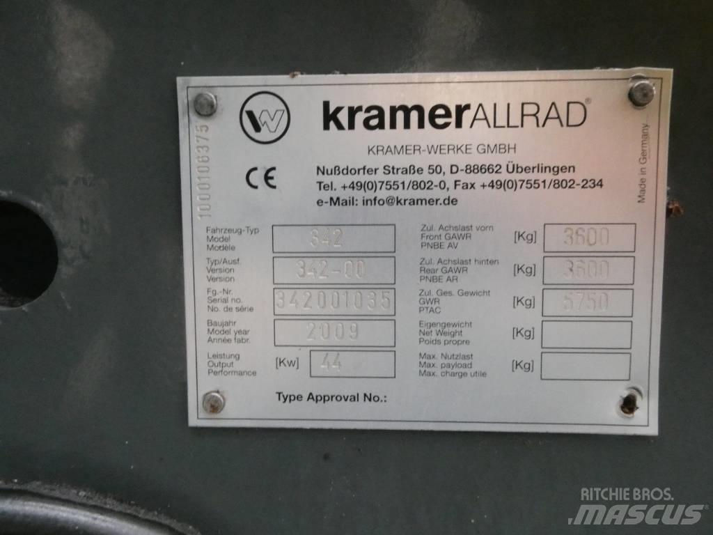 Kramer 380 Læssemaskiner på hjul