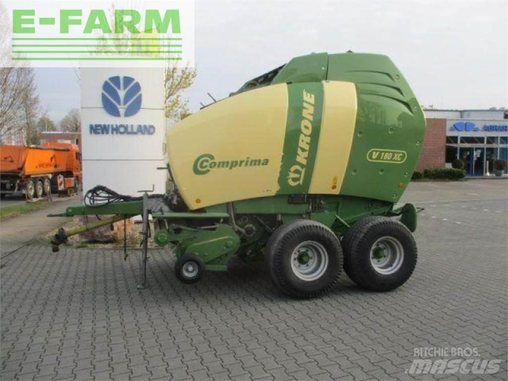 Krone v180 xc Pressere til firkantede baller