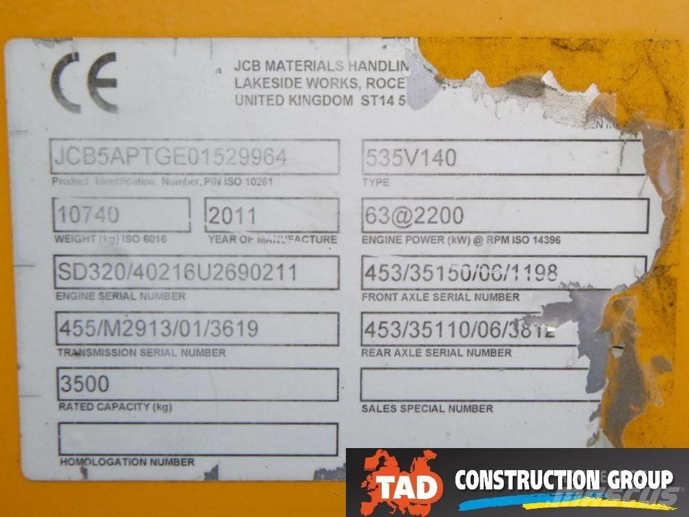 JCB 535-140 Hiviz Teleskoplæssere