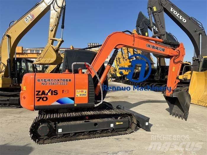 Hitachi ZX70 Gravemaskiner på larvebånd