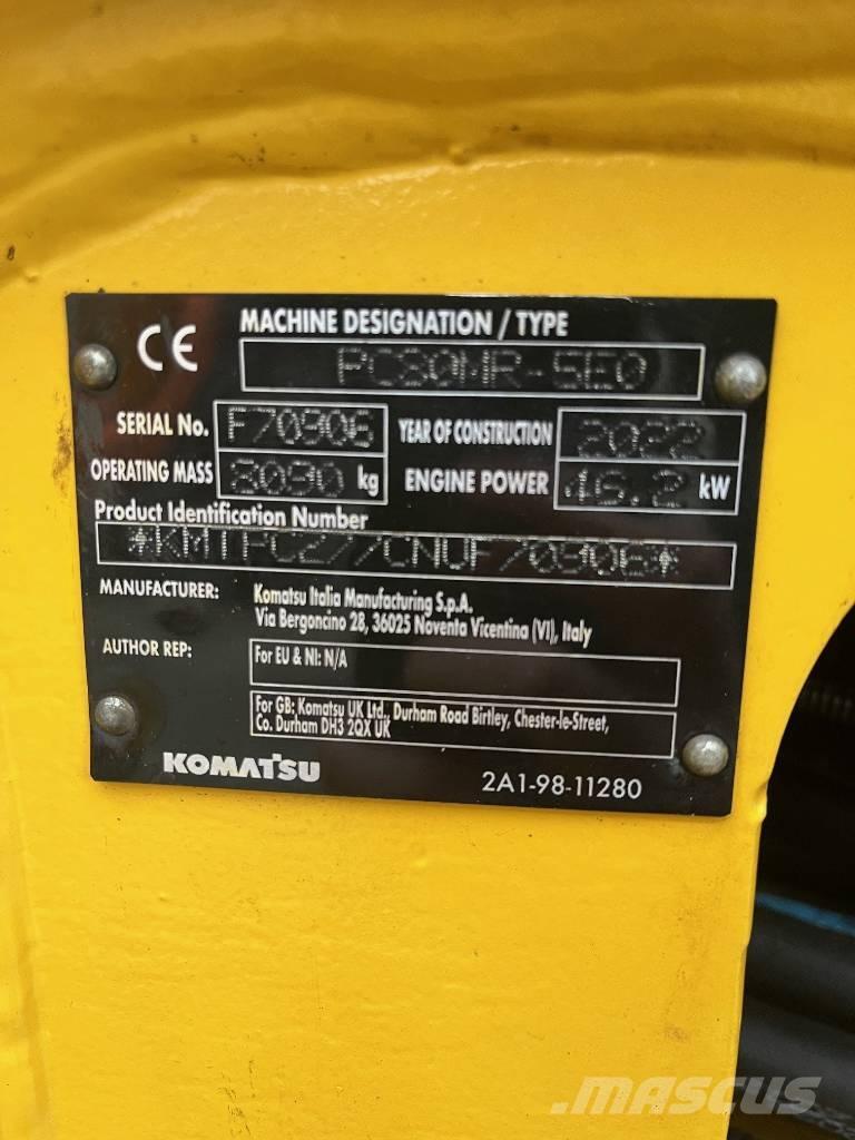 Komatsu PC80MR-5E0 Midi-gravemaskiner 7t - 12t