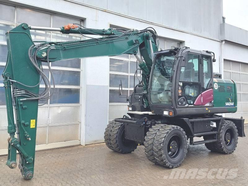 Hitachi ZX 140 W-6 Gravemaskiner på hjul