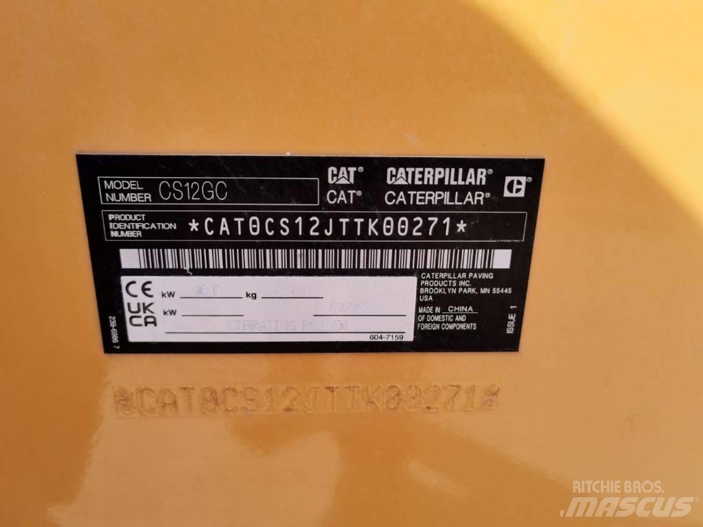 CAT CS 12 GC Enkelt tromle