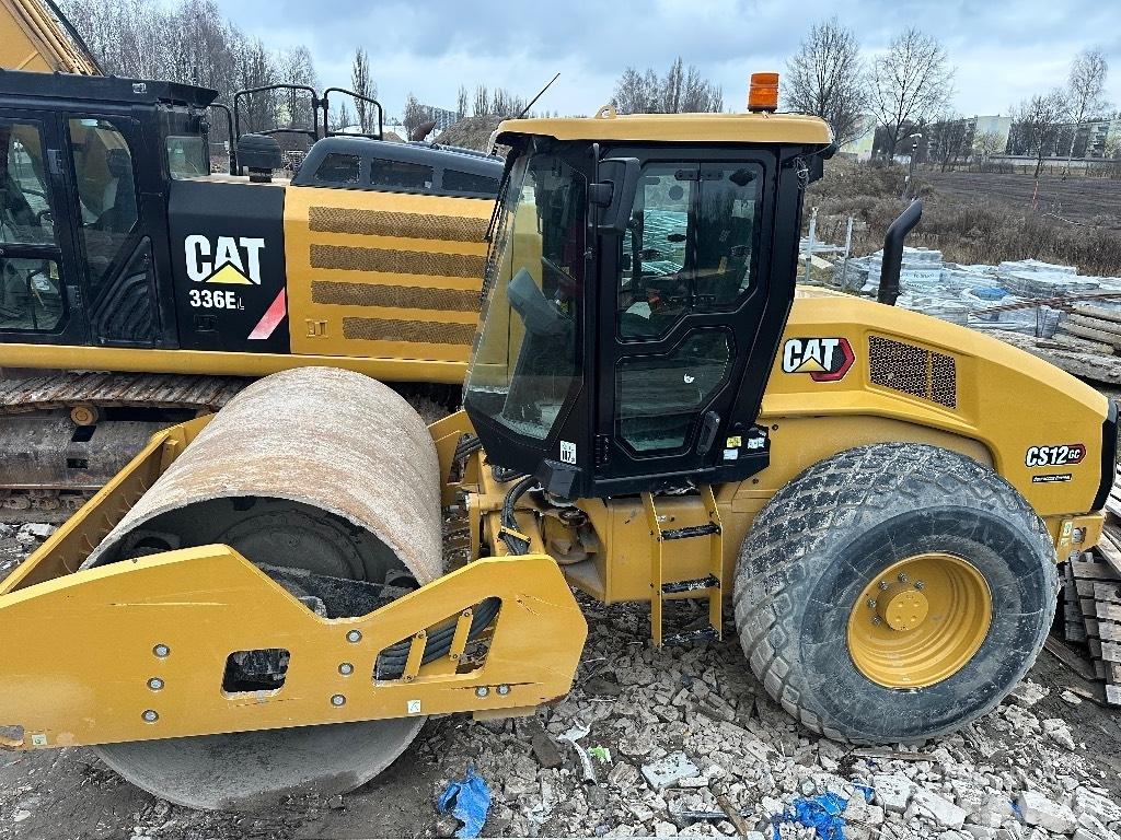 CAT CS 12 GC Enkelt tromle