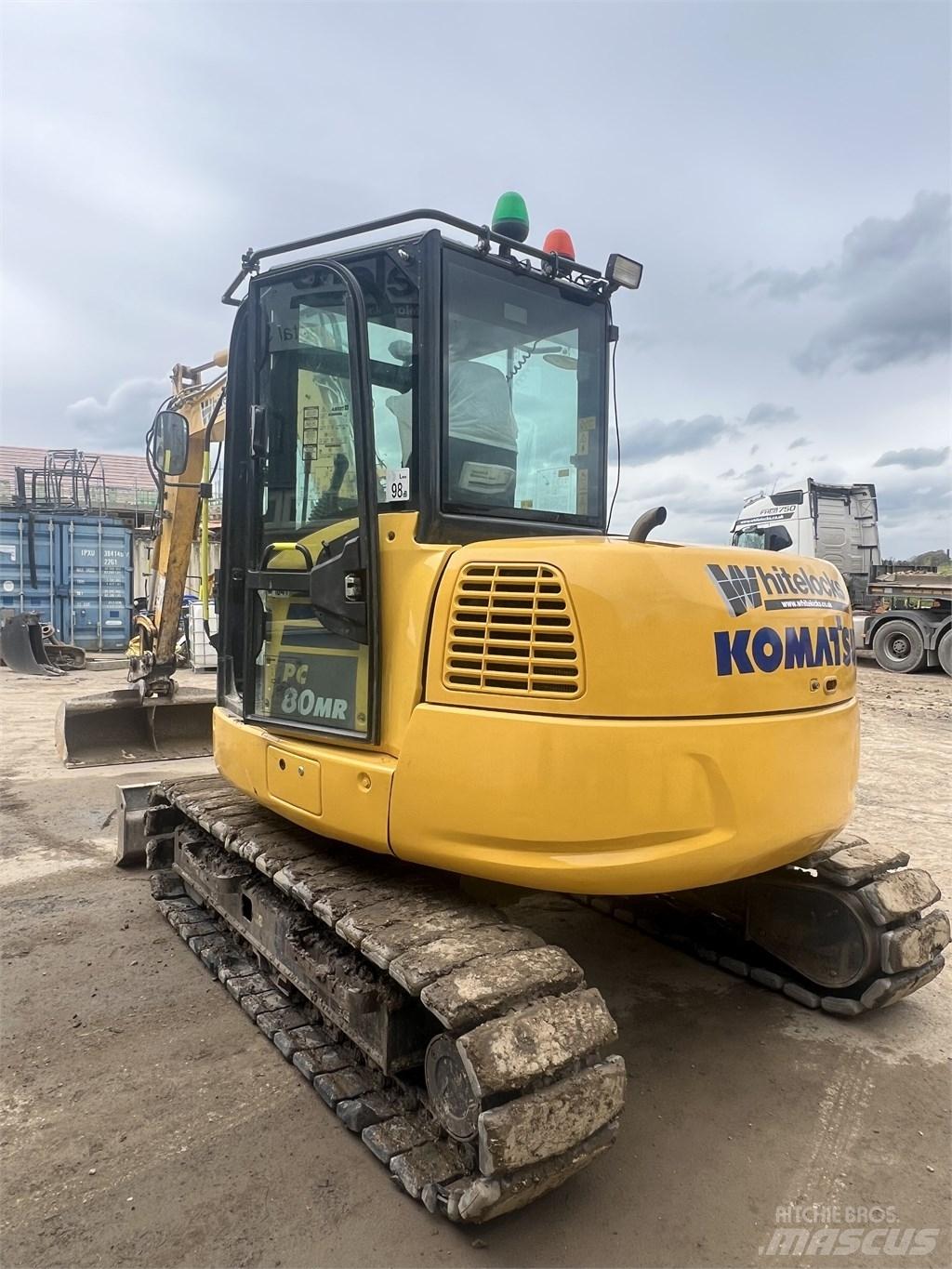 Komatsu PC 80 MR Midi-gravemaskiner 7t - 12t