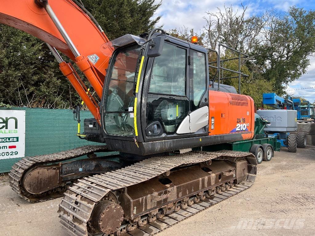 Hitachi zx210-6 Gravemaskiner på larvebånd