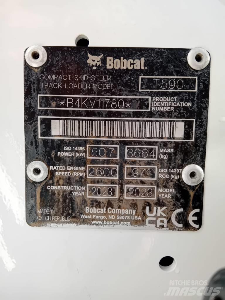 Bobcat T 590 Minilæsser - skridstyret