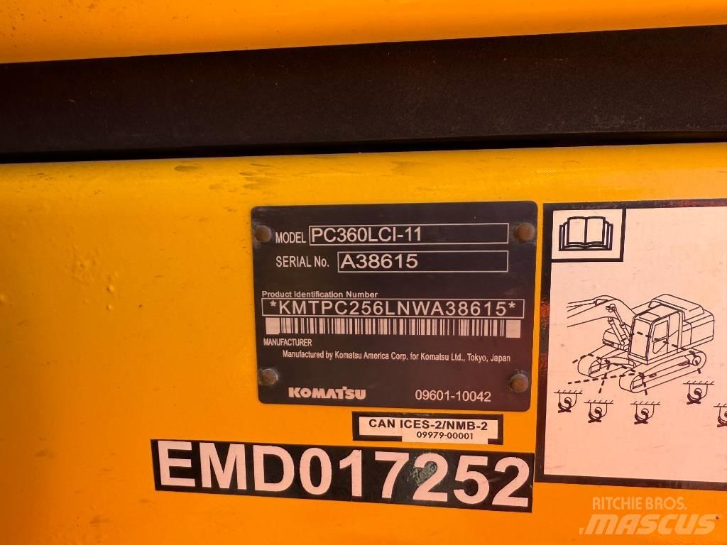 Komatsu PC360LCi-11 Gravemaskiner på larvebånd
