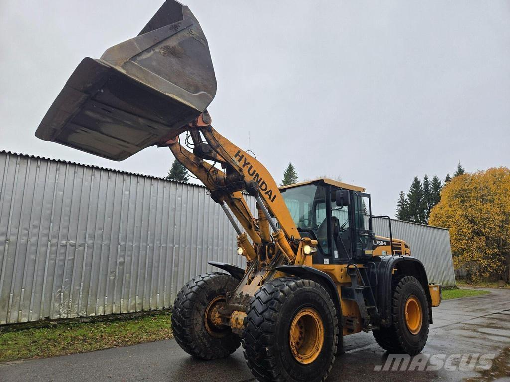 Hyundai HL760-9 Læssemaskiner på hjul