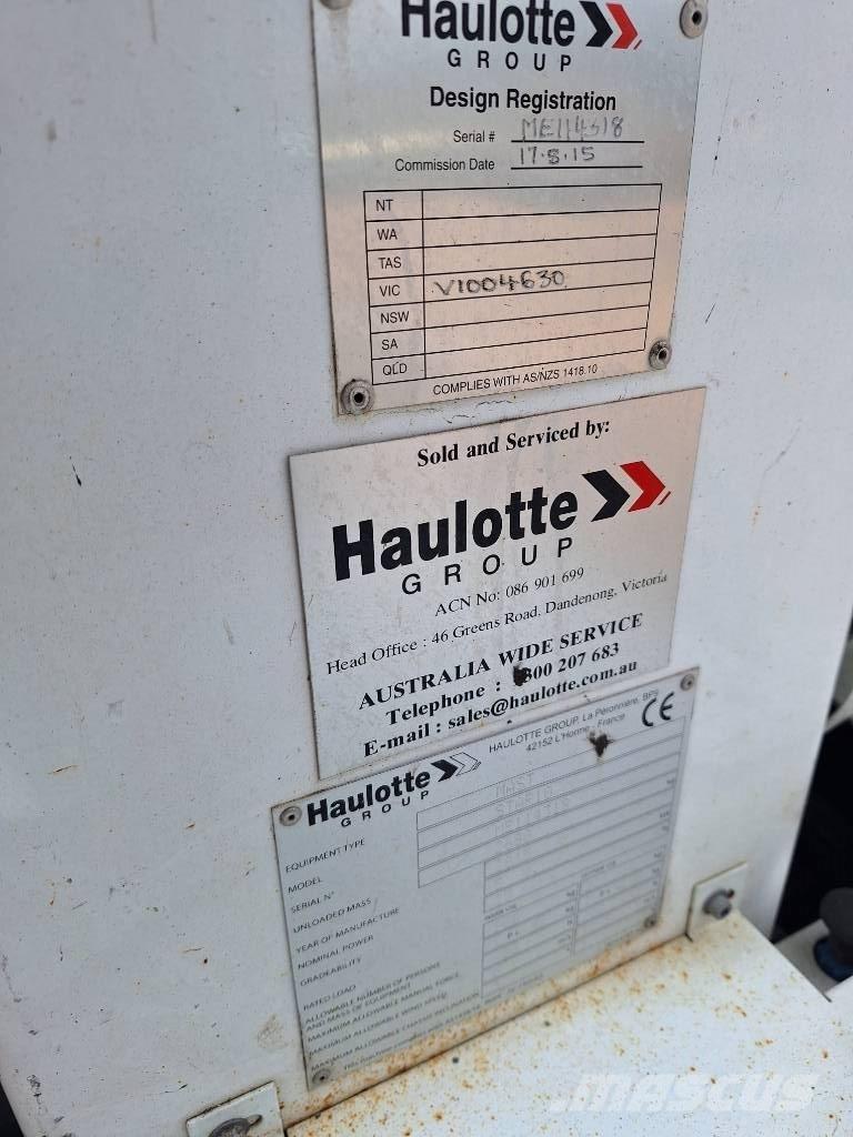 Haulotte Star 10 Kompakte selvkørende bomlifte