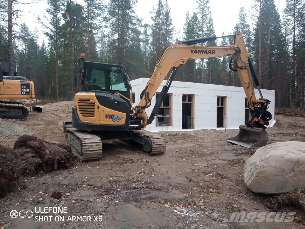 Yanmar Vio 80-1A Midi-gravemaskiner 7t - 12t