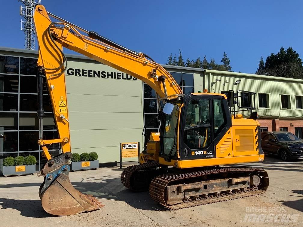 JCB 140X LC Gravemaskiner på larvebånd