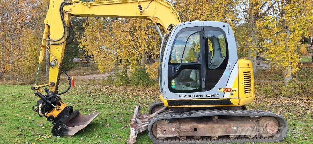 Kobelco E 70 SR Gravemaskiner på larvebånd