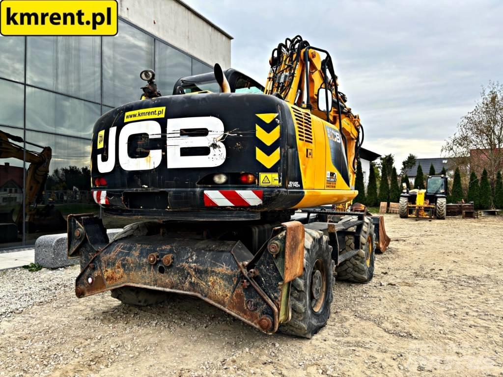 JCB JS 145 W Gravemaskiner på hjul