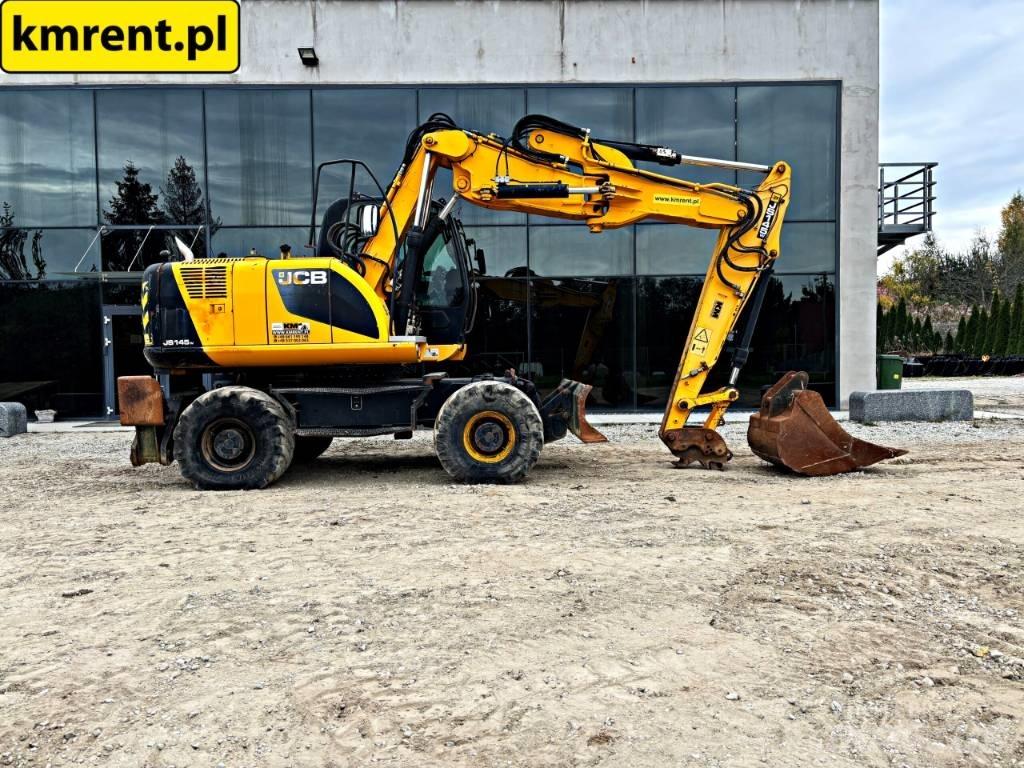 JCB JS 145 W Gravemaskiner på hjul